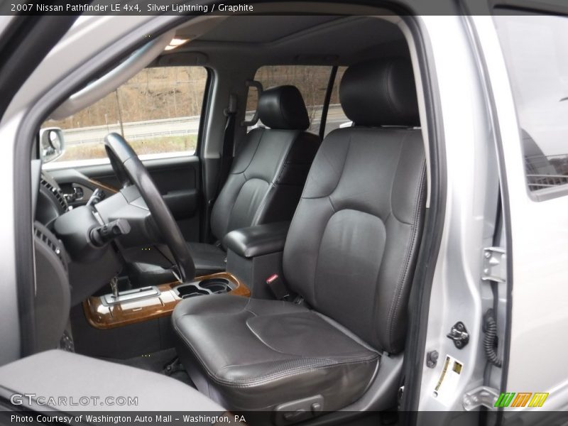 Silver Lightning / Graphite 2007 Nissan Pathfinder LE 4x4