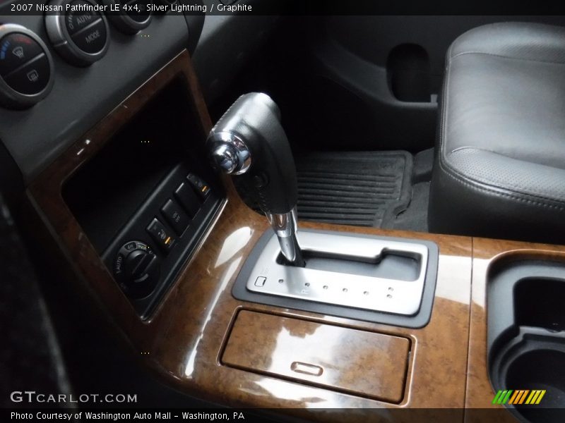 Silver Lightning / Graphite 2007 Nissan Pathfinder LE 4x4