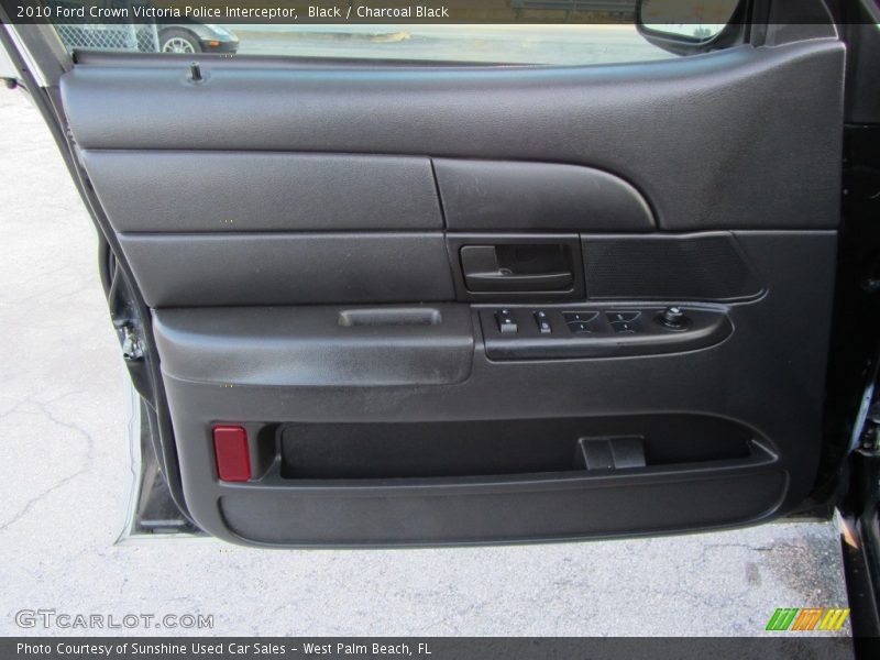 Black / Charcoal Black 2010 Ford Crown Victoria Police Interceptor