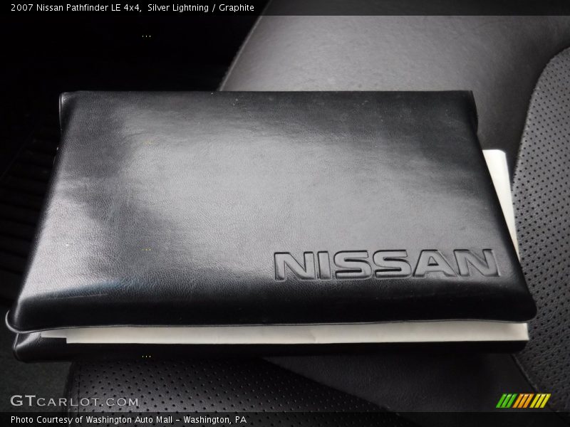 Silver Lightning / Graphite 2007 Nissan Pathfinder LE 4x4