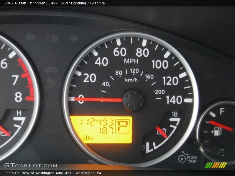 Silver Lightning / Graphite 2007 Nissan Pathfinder LE 4x4