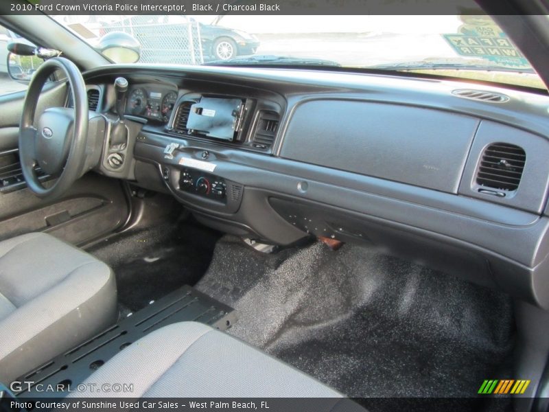 Black / Charcoal Black 2010 Ford Crown Victoria Police Interceptor