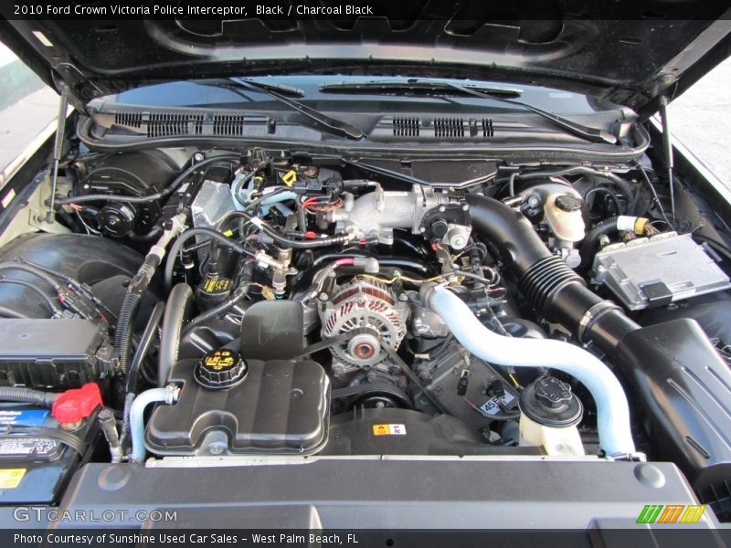 Black / Charcoal Black 2010 Ford Crown Victoria Police Interceptor