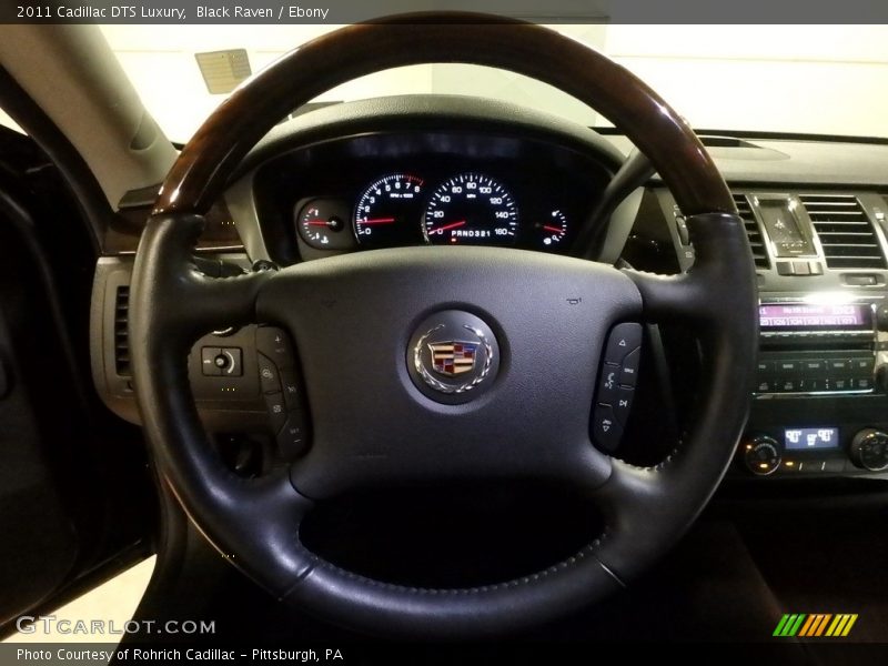 Black Raven / Ebony 2011 Cadillac DTS Luxury