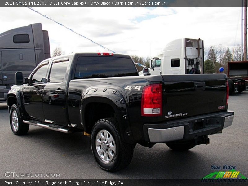 Onyx Black / Dark Titanium/Light Titanium 2011 GMC Sierra 2500HD SLT Crew Cab 4x4