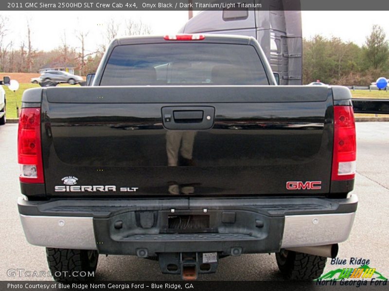 Onyx Black / Dark Titanium/Light Titanium 2011 GMC Sierra 2500HD SLT Crew Cab 4x4