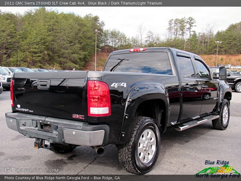 Onyx Black / Dark Titanium/Light Titanium 2011 GMC Sierra 2500HD SLT Crew Cab 4x4