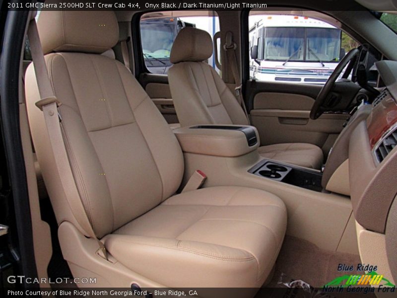 Onyx Black / Dark Titanium/Light Titanium 2011 GMC Sierra 2500HD SLT Crew Cab 4x4