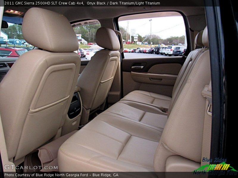 Onyx Black / Dark Titanium/Light Titanium 2011 GMC Sierra 2500HD SLT Crew Cab 4x4