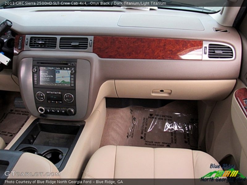 Onyx Black / Dark Titanium/Light Titanium 2011 GMC Sierra 2500HD SLT Crew Cab 4x4
