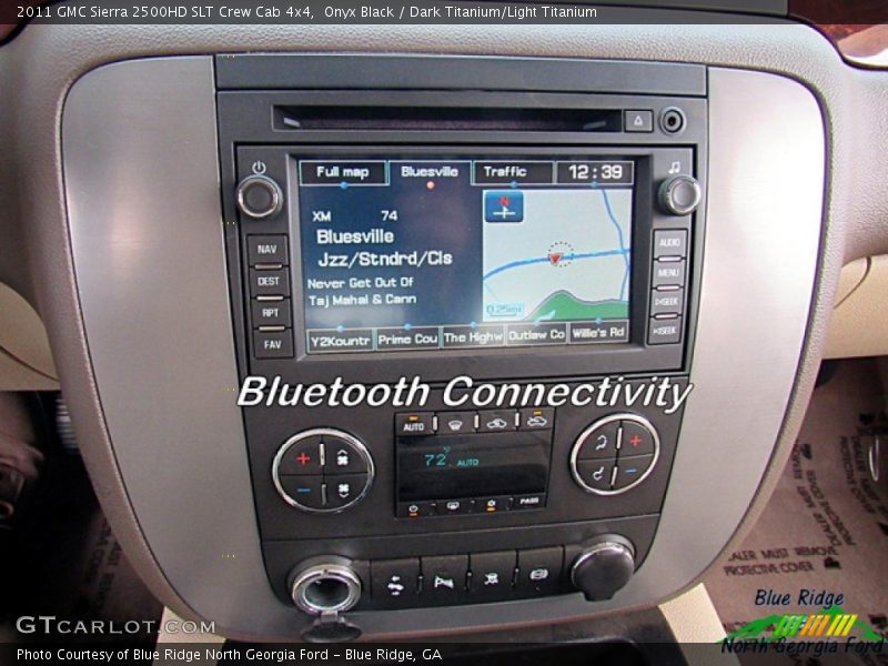 Onyx Black / Dark Titanium/Light Titanium 2011 GMC Sierra 2500HD SLT Crew Cab 4x4