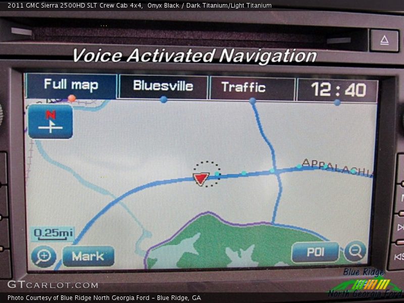 Onyx Black / Dark Titanium/Light Titanium 2011 GMC Sierra 2500HD SLT Crew Cab 4x4