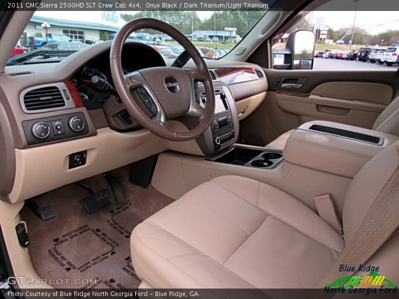 Onyx Black / Dark Titanium/Light Titanium 2011 GMC Sierra 2500HD SLT Crew Cab 4x4