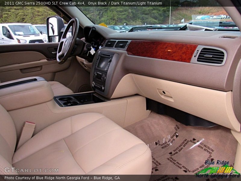Onyx Black / Dark Titanium/Light Titanium 2011 GMC Sierra 2500HD SLT Crew Cab 4x4