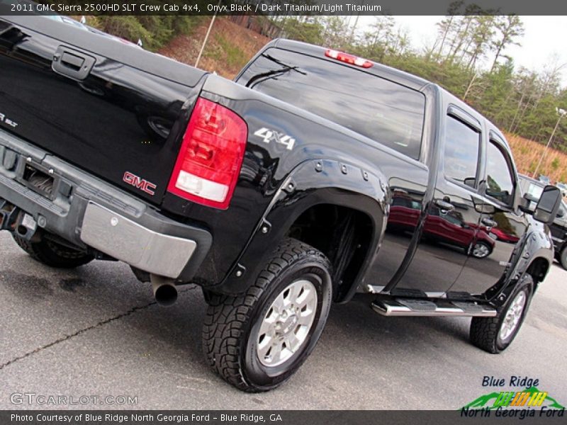 Onyx Black / Dark Titanium/Light Titanium 2011 GMC Sierra 2500HD SLT Crew Cab 4x4