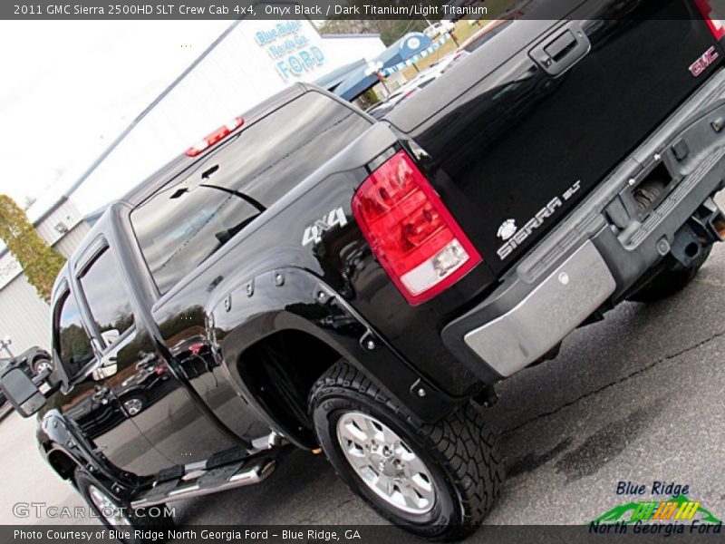 Onyx Black / Dark Titanium/Light Titanium 2011 GMC Sierra 2500HD SLT Crew Cab 4x4