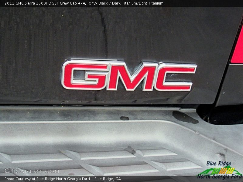 Onyx Black / Dark Titanium/Light Titanium 2011 GMC Sierra 2500HD SLT Crew Cab 4x4