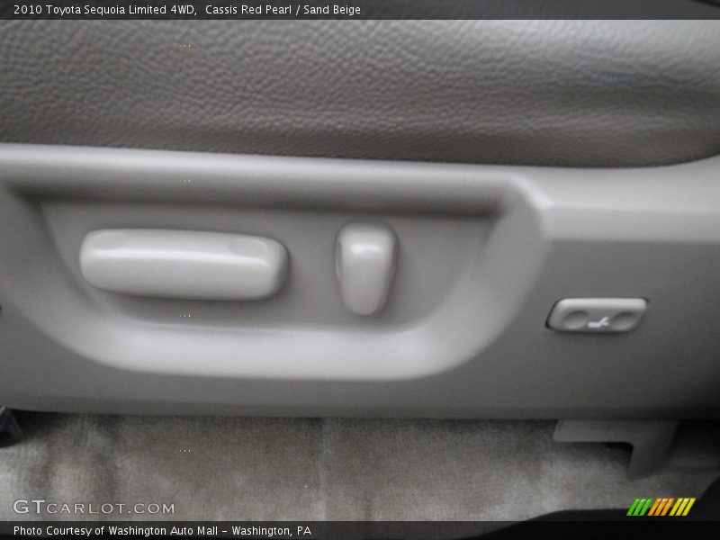 Cassis Red Pearl / Sand Beige 2010 Toyota Sequoia Limited 4WD