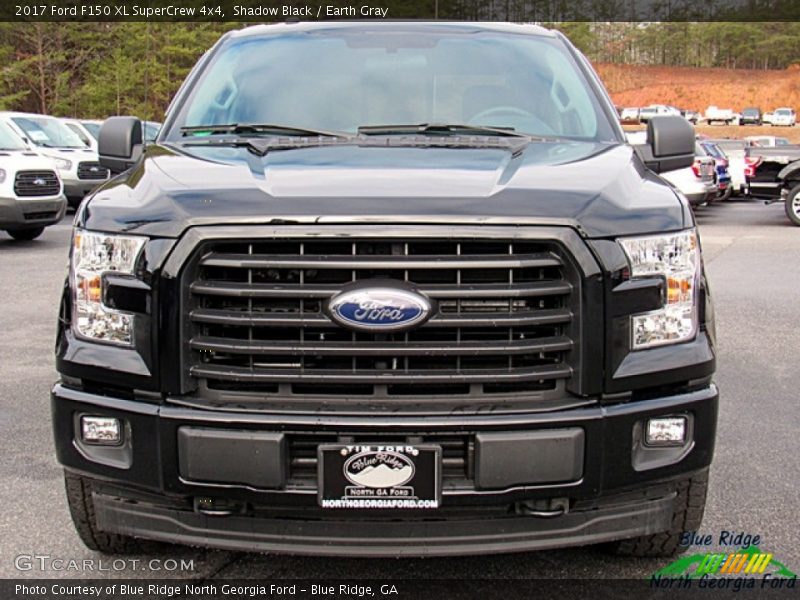 Shadow Black / Earth Gray 2017 Ford F150 XL SuperCrew 4x4