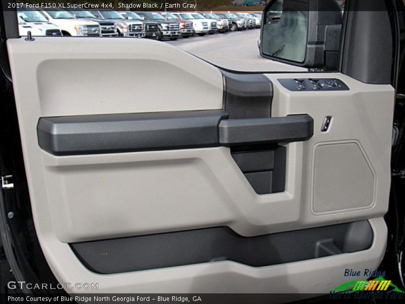 Shadow Black / Earth Gray 2017 Ford F150 XL SuperCrew 4x4
