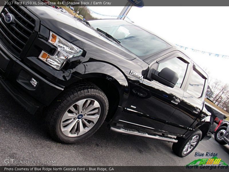 Shadow Black / Earth Gray 2017 Ford F150 XL SuperCrew 4x4