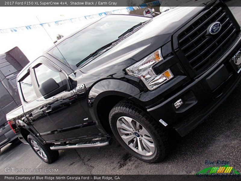 Shadow Black / Earth Gray 2017 Ford F150 XL SuperCrew 4x4