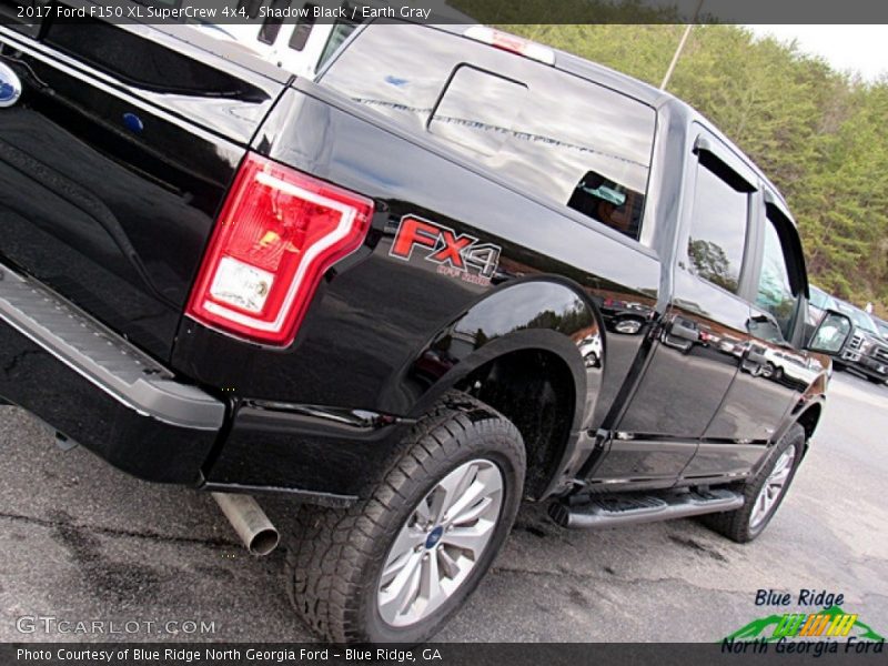 Shadow Black / Earth Gray 2017 Ford F150 XL SuperCrew 4x4