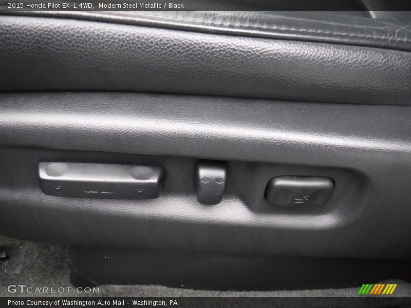 Modern Steel Metallic / Black 2015 Honda Pilot EX-L 4WD
