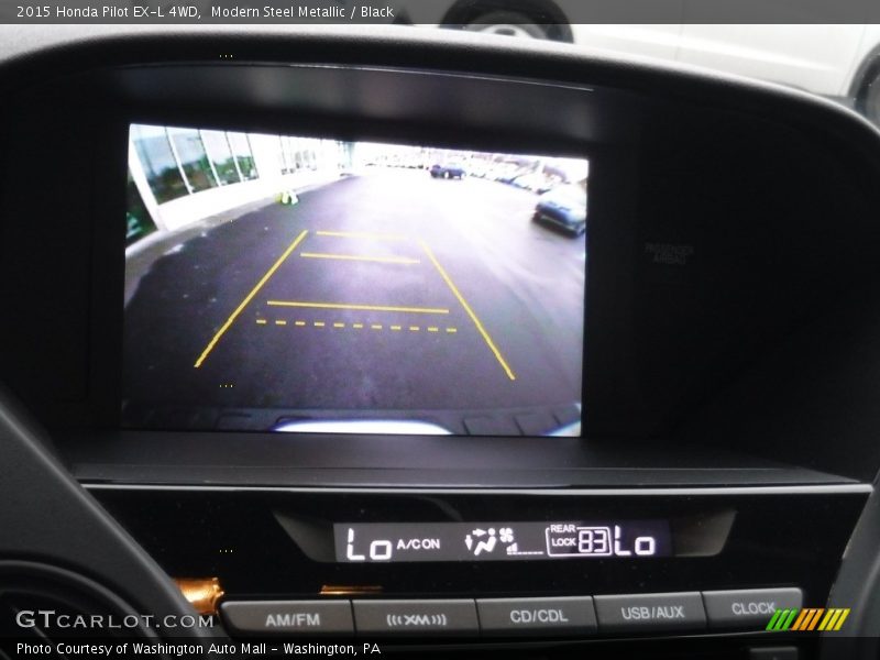 Modern Steel Metallic / Black 2015 Honda Pilot EX-L 4WD