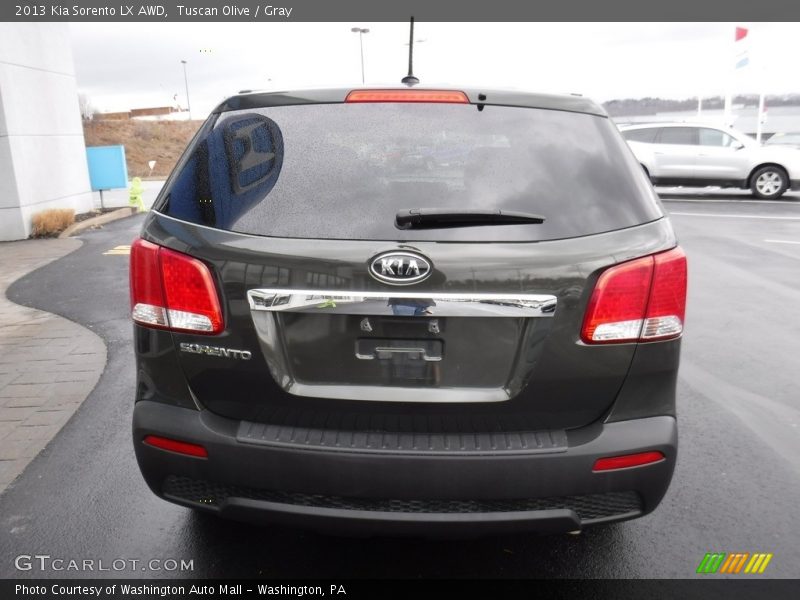 Tuscan Olive / Gray 2013 Kia Sorento LX AWD