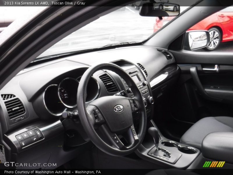 Tuscan Olive / Gray 2013 Kia Sorento LX AWD