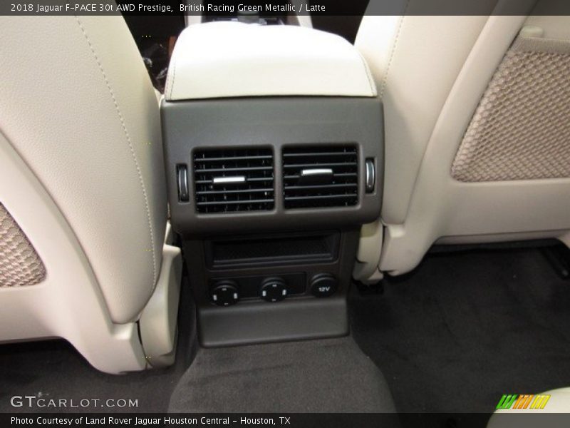 British Racing Green Metallic / Latte 2018 Jaguar F-PACE 30t AWD Prestige