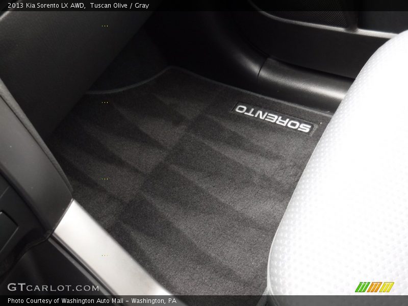 Tuscan Olive / Gray 2013 Kia Sorento LX AWD