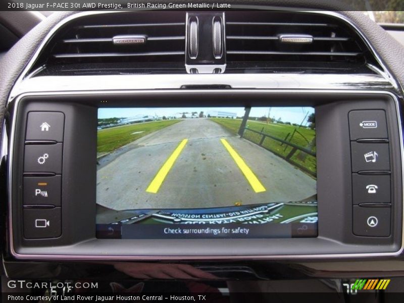British Racing Green Metallic / Latte 2018 Jaguar F-PACE 30t AWD Prestige