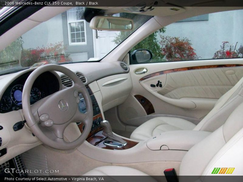 Black / Black 2006 Mercedes-Benz CLK 350 Coupe