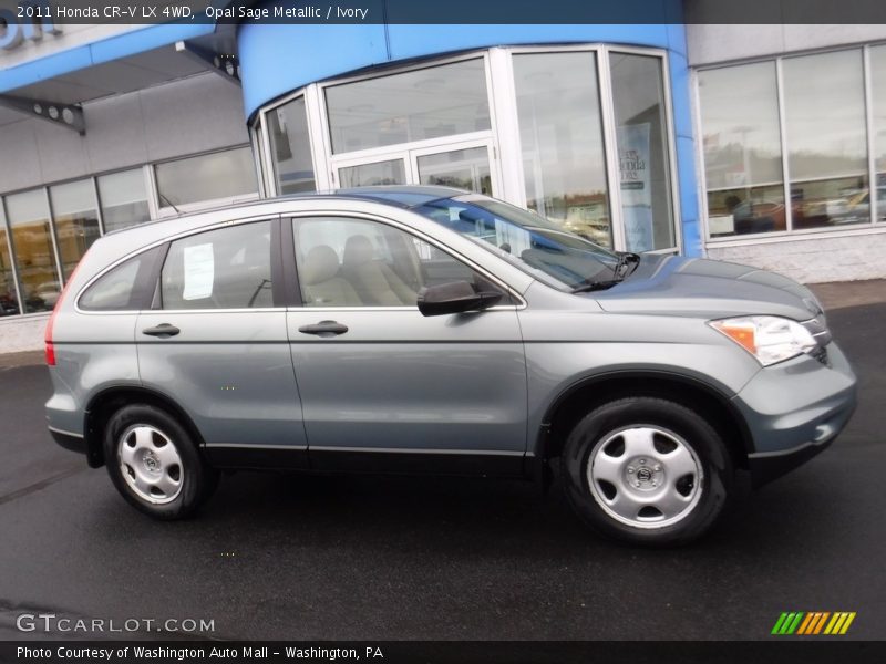 Opal Sage Metallic / Ivory 2011 Honda CR-V LX 4WD