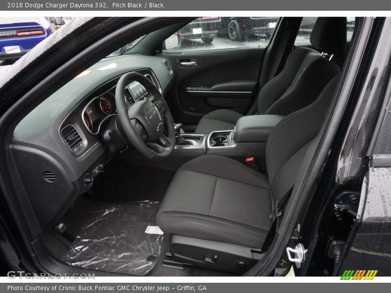 Pitch Black / Black 2018 Dodge Charger Daytona 392