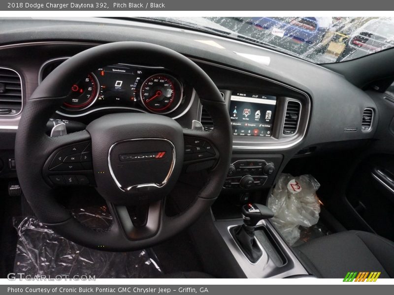 Pitch Black / Black 2018 Dodge Charger Daytona 392