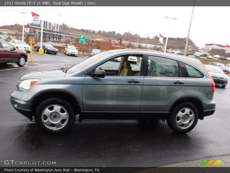 Opal Sage Metallic / Ivory 2011 Honda CR-V LX 4WD