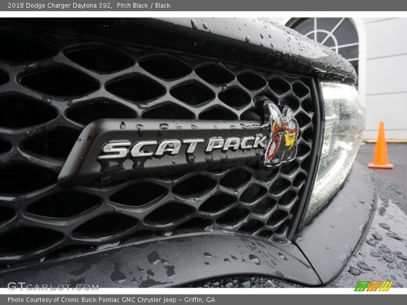Pitch Black / Black 2018 Dodge Charger Daytona 392