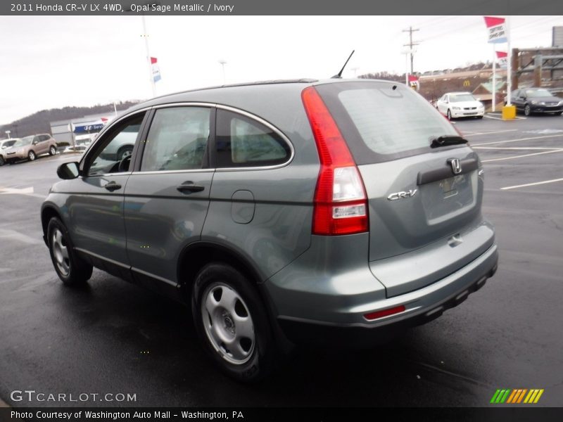 Opal Sage Metallic / Ivory 2011 Honda CR-V LX 4WD