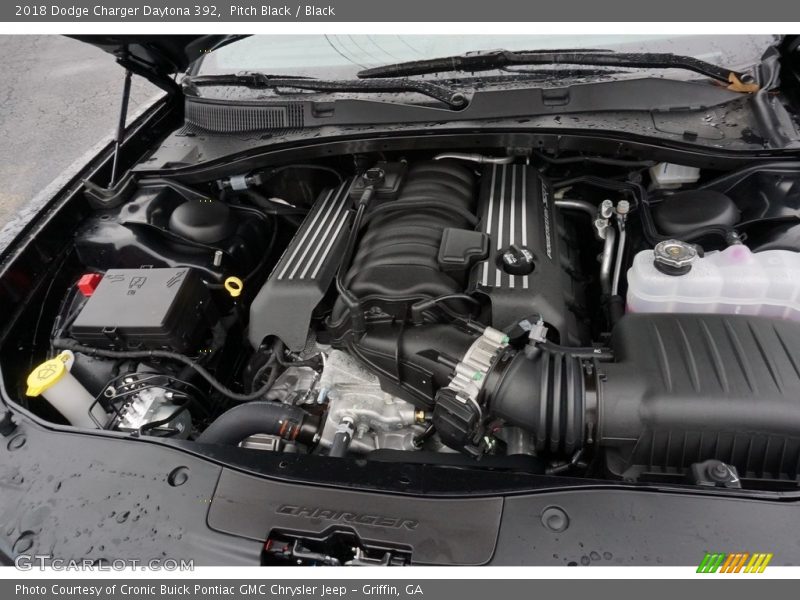 Pitch Black / Black 2018 Dodge Charger Daytona 392