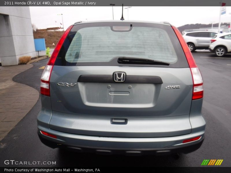 Opal Sage Metallic / Ivory 2011 Honda CR-V LX 4WD