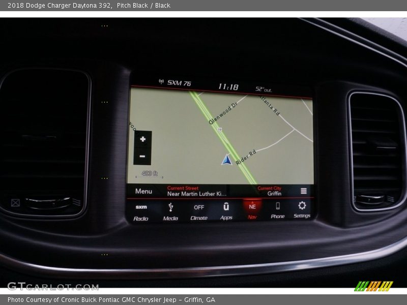 Pitch Black / Black 2018 Dodge Charger Daytona 392