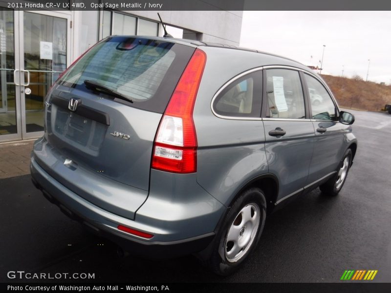Opal Sage Metallic / Ivory 2011 Honda CR-V LX 4WD