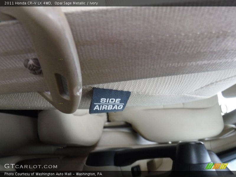 Opal Sage Metallic / Ivory 2011 Honda CR-V LX 4WD
