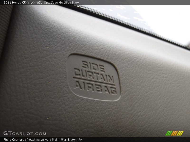 Opal Sage Metallic / Ivory 2011 Honda CR-V LX 4WD