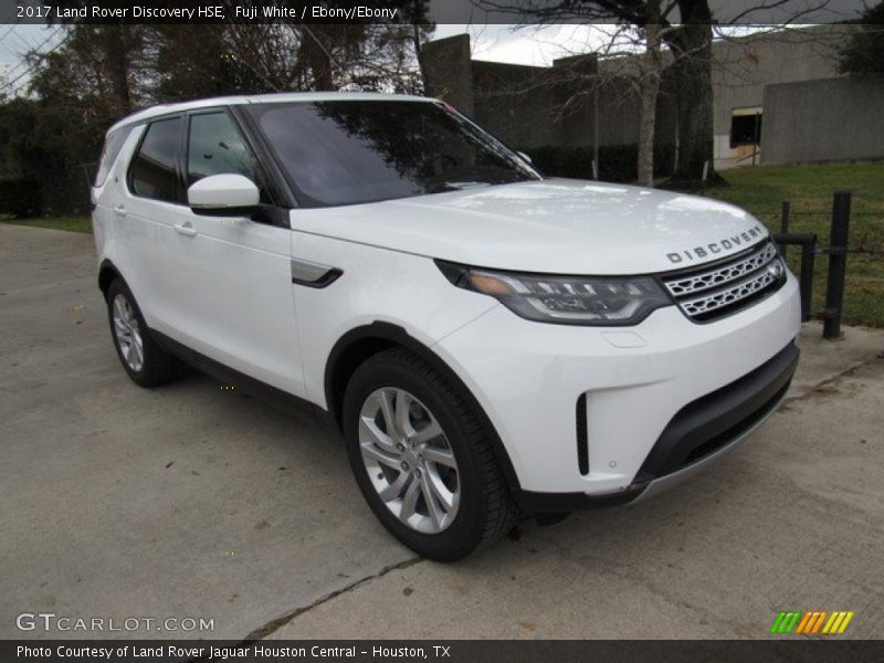 Fuji White / Ebony/Ebony 2017 Land Rover Discovery HSE