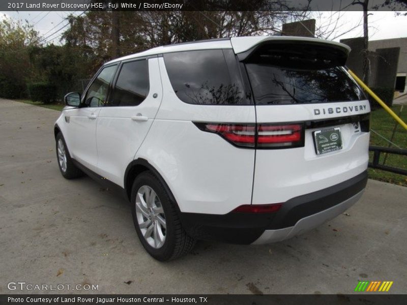 Fuji White / Ebony/Ebony 2017 Land Rover Discovery HSE