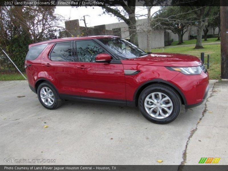 Firenze Red / Ebony/Ebony 2017 Land Rover Discovery SE